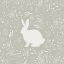 Picture of FLORAL RABBIT