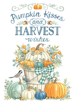 Picture of PUMPKIN KISSES AND HARVEST WISHES