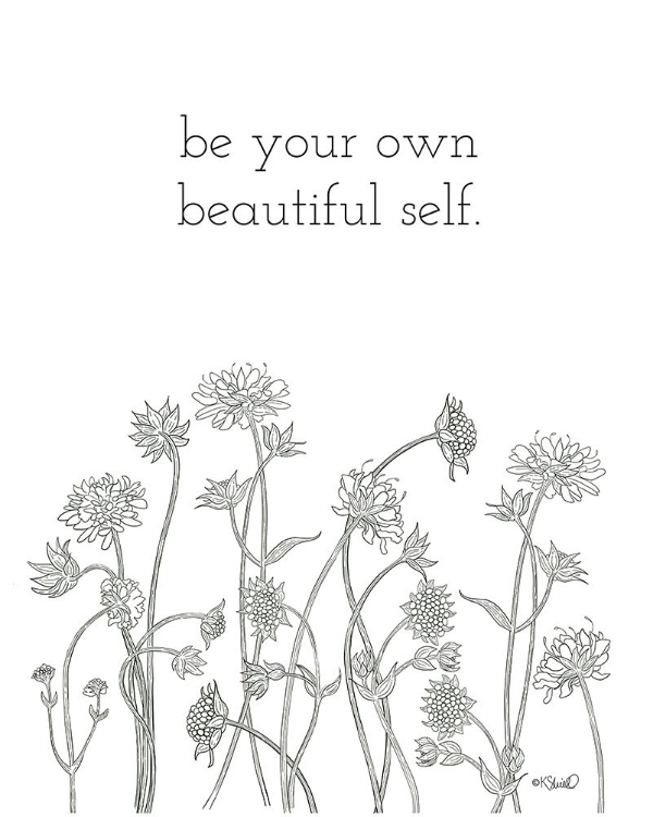 Picture of BE YOUR OWN BEAUTIFUL SELF