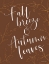 Picture of FALL BREEZE AND AUTUMN LEAVES