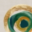 Picture of GREEN METALIC CIRCLE II