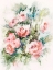Picture of FRESH PINK FLORALS I 