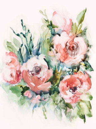 Picture of FRESH PINK FLORALS II