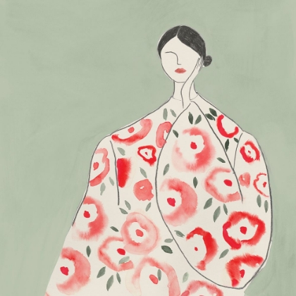 Picture of FLORAL WOMAN I 