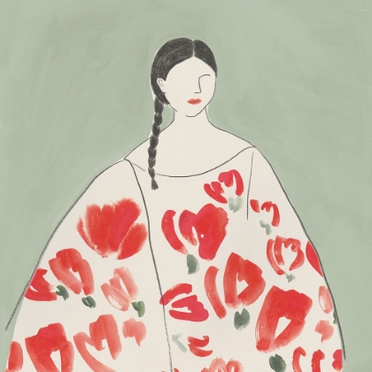 Picture of FLORAL WOMAN II