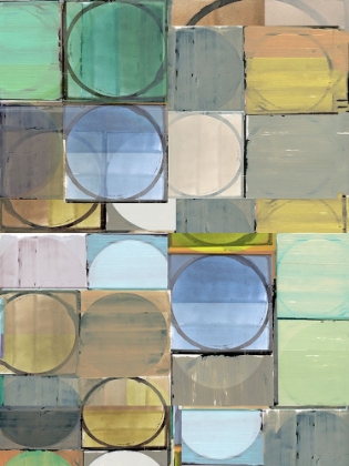 Picture of PASTEL TILES I 