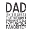 Picture of FATHERS DAY SENTIMENT III-FAVORITE