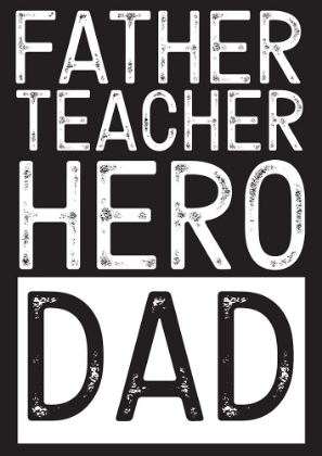 Picture of FATHERS DAY SENTIMENT PORTRAIT BLACK