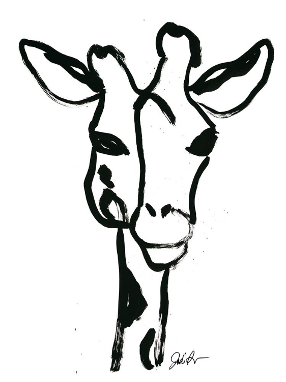 Picture of INKED SAFARI III-GIRAFFE 1