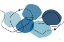 Picture of SINUOUS TRAJECTORY BLUE I