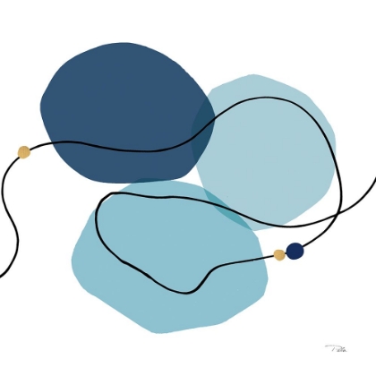 Picture of SINUOUS TRAJECTORY BLUE II