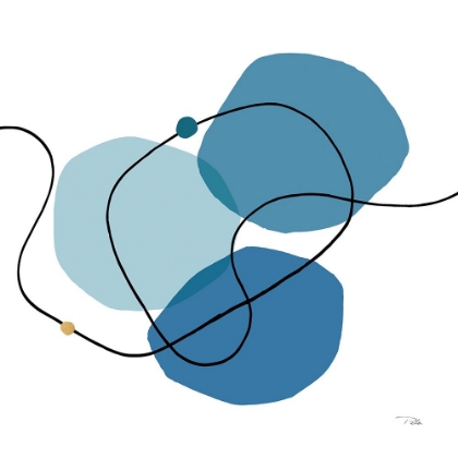 Picture of SINUOUS TRAJECTORY BLUE III