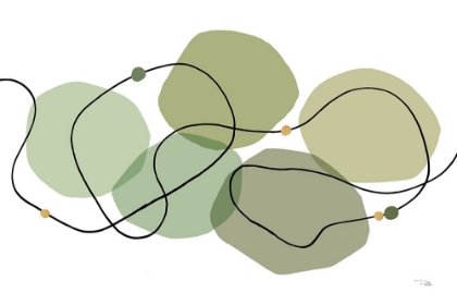 Picture of SINUOUS TRAJECTORY GREEN I