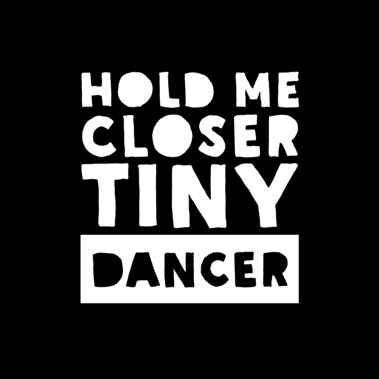 Picture of IN BLACK AND WHITE MUSIC III-TINY DANCER