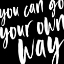 Picture of IN BLACK AND WHITE MUSIC VIII-GO YOUR OWN WAY