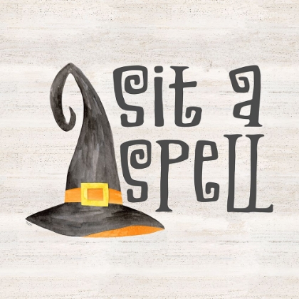 Picture of SIT A SPELL SENTIMENT NO BORDER III-SIT A SPELL