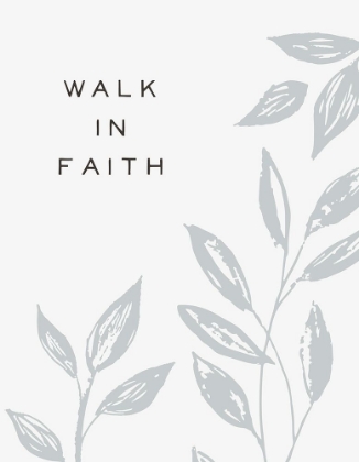Picture of SERENE SENTIMENT VIII-WALK IN FAITH