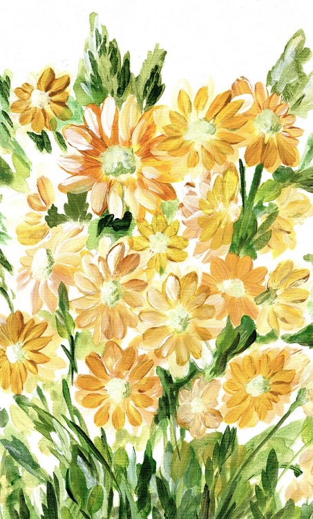 Picture of DAISIES IN YELLOW