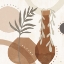 Picture of BOTANICAL FORM II NEUTRAL