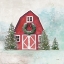 Picture of DECEMBER BARN BLUE SKY