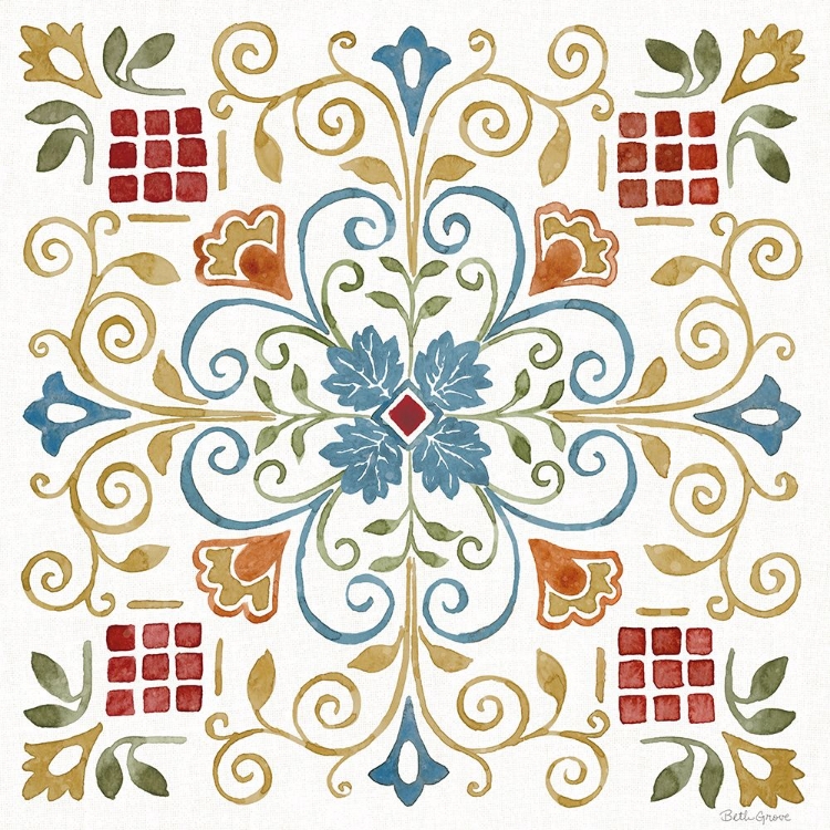 Picture of MEDITERRANEAN MOTIF IV