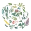 Picture of VICTORIAN GARDEN BRIGHT I