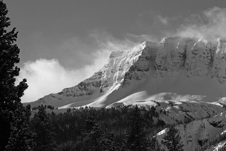 Picture of AMPHITHEATER MOUNTAIN, YELLOWSTONE NATIONAL PARK