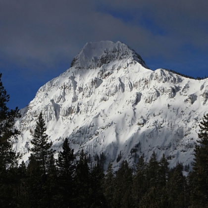 Picture of BARRONETTE PEAK, YELLOWSTONE NATIONAL PARK