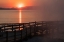 Picture of SUNRISE AT WEST THUM GEYSER BASIN, YELLOWSTONE NATIONAL PARK