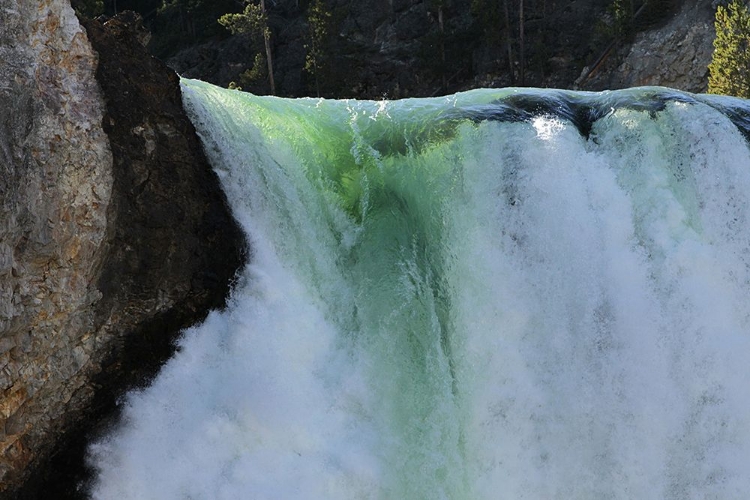 Picture of LOWER FALLS OF THE YELLOWSTONE RIVER, YELLOWSTONE NATIONAL PARK
