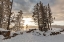 Picture of FALL SUNRISE AT LOOKOUT POINT OVERLOOK, YELLOWSTONE NATIONAL PARK