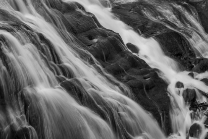 Picture of GIBBON FALLS, YELLOWSTONE NATIONAL PARK