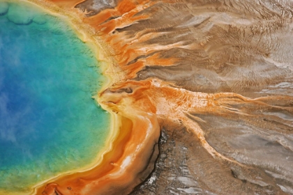 Picture of GRAND PRISMATIC SPRING, YELLOWSTONE NATIONAL PARK