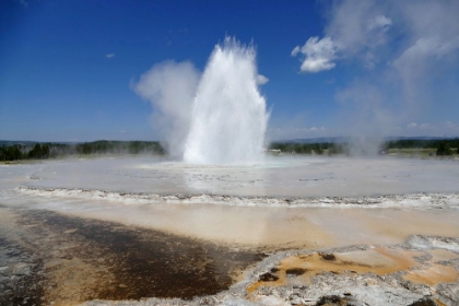 Picture of GREAT FOUNTAIN GEYSER, YELLOWSTONE NATIONAL PARK