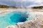 Picture of SAPPHIRE POOL STEAMING, YELLOWSTONE NATIONAL PARK