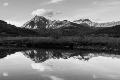 Picture of SODA BUTTE CREEK SUNSET REFLECTIONS, YELLOWSTONE NATIONAL PARK