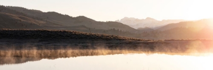 Picture of STEAM FROM EPHEMERAL PONDS, YELLOWSTONE NATIONAL PARK