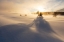 Picture of SUNRISE NEAR TERRACE SPRING, YELLOWSTONE NATIONAL PARK