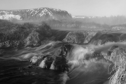 Picture of TERRACE SPRING RUNOFF CHANNEL, YELLOWSTONE NATIONAL PARK