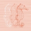 Picture of WILD SEA HORSES PINK