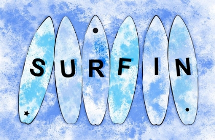Picture of SURFIN BLUE
