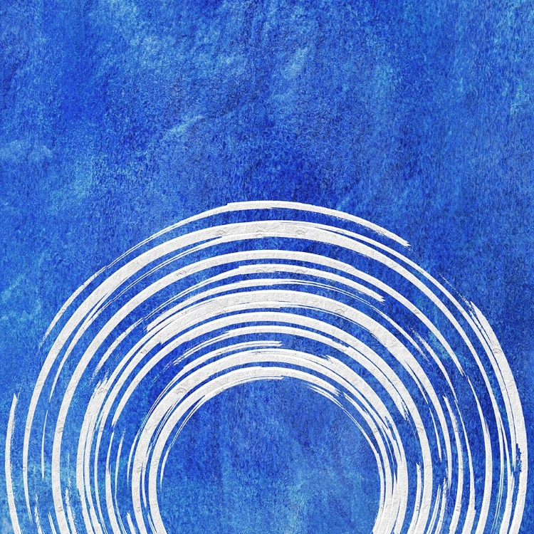 Picture of BLUE ARTSY CIRLCES THREE