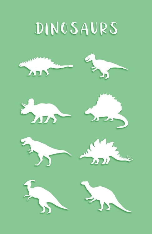 Picture of DINOSAURS GREEN