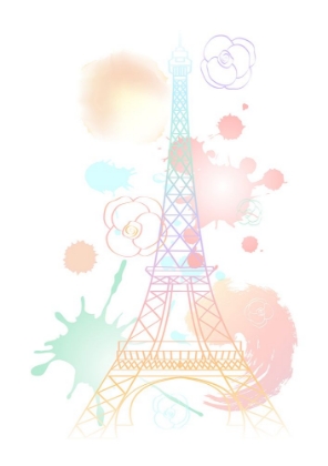 Picture of PASTEL EIFFEL TOWER