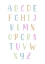 Picture of PASTEL ALPHABET 