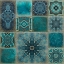 Picture of FADED LUXURY TEAL TILES