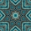 Picture of GOLD TEAL TILE II