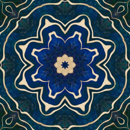 Picture of GOLD BLUE TILE