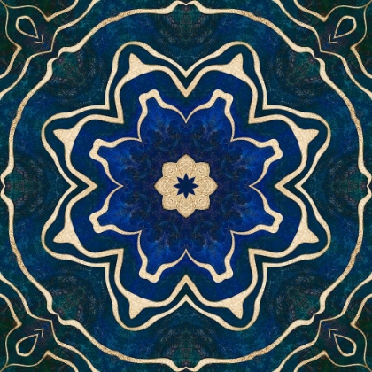 Picture of GOLD BLUE TILE