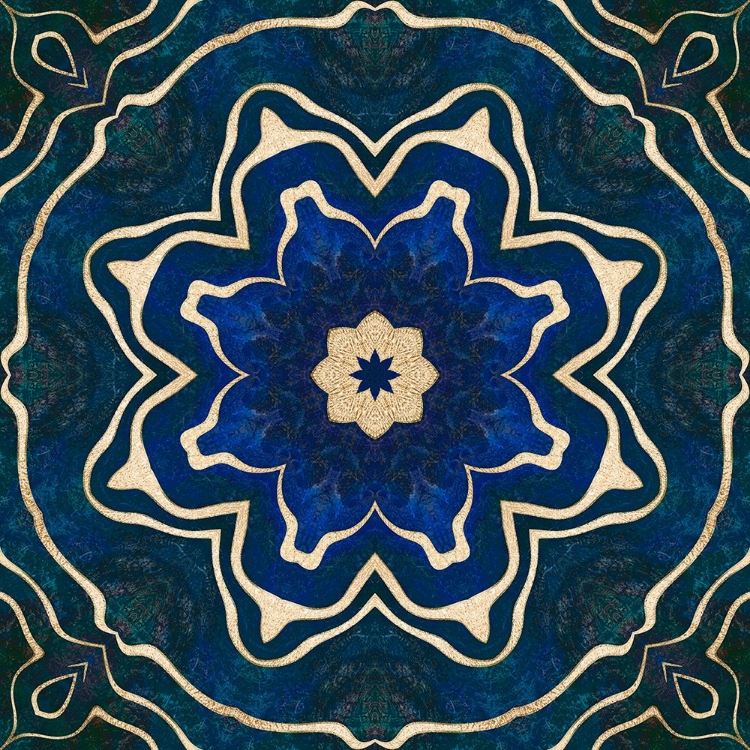 Picture of GOLD BLUE TILE